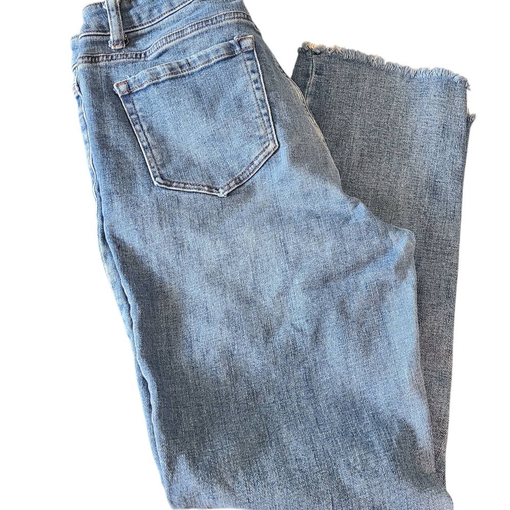 Kenneth Cole Blue High Rise Jeans - Picture 3 of 5
